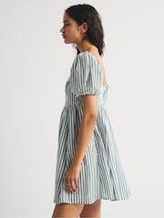 Abercrombie & Fitch Emerson Puff Sleeve Mini Dress - Imagen 4 de 7