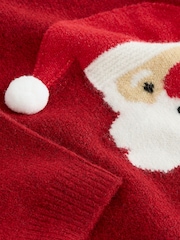 Red Christmas Crew Neck Jumper (3mths-7yrs) - Image 6 of 7