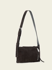 AllSaints Brown Alba Zip Cross-Body Bag - Image 2 of 5