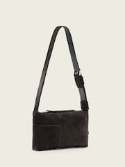 AllSaints Brown Alba Zip Cross-Body Bag - Image 3 of 5
