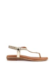Lunar Gold Lunar Estelle Gold Sandals - Image 2 of 6