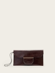 AllSaints Brown Ursa Pouch - Image 1 of 5