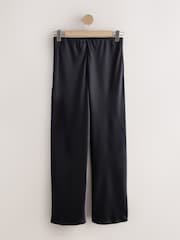 Black N. Premium Satin Wide Leg Trousers - Image 5 of 7