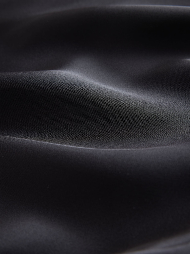 Black N. Premium Satin Wide Leg Trousers - Image 7 of 7