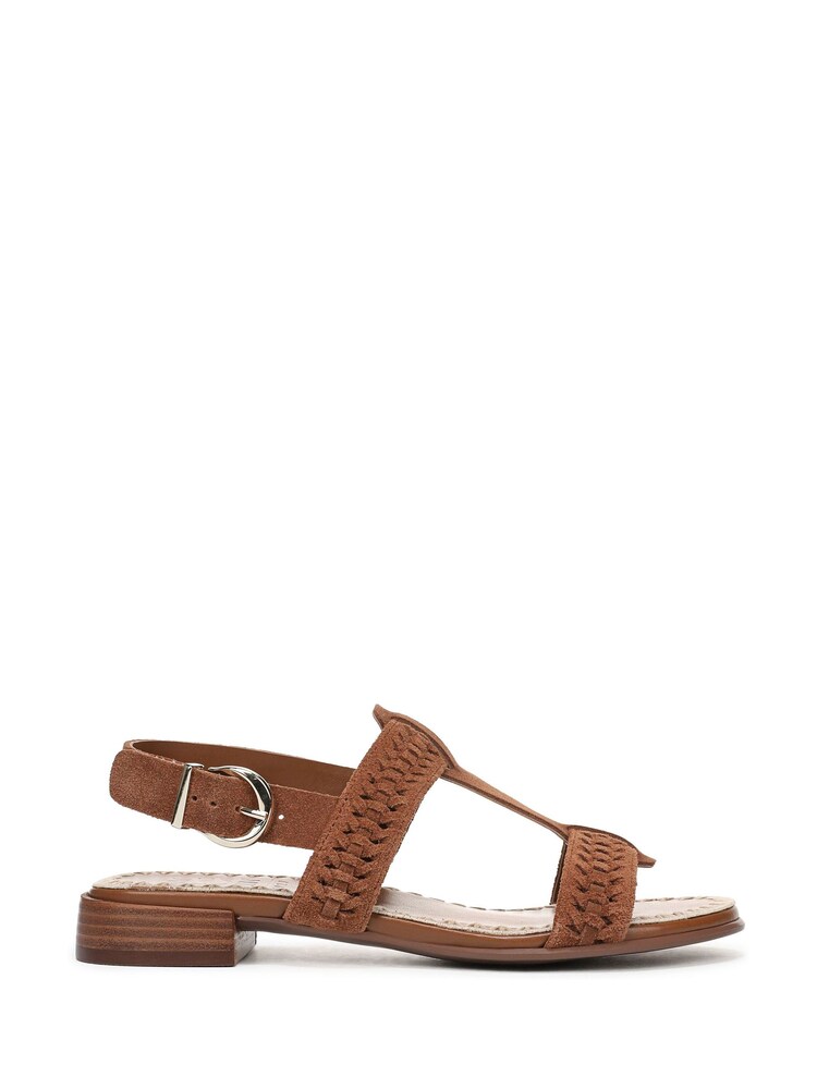 Naturalizer Brown Nia Wide Fit Slingback Sandals - Image 1 of 7