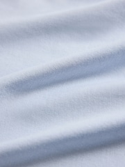 The Set 5 Pack 100% Cotton Relaxed Long Sleeve T-Shirts Blue/Burgundy/Grey Marl/White/Stripe - Image 8 of 8