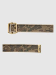 Levi's® White Washed-Down Cotton Web Belt - Image 1 of 2