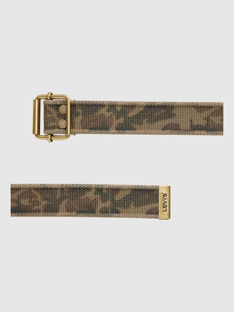 Levi's® White Washed-Down Cotton Web Belt - Image 1 of 2