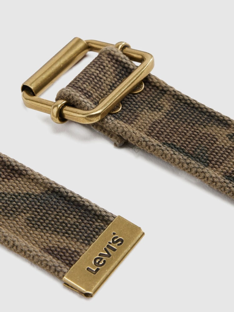 Levi's® White Washed-Down Cotton Web Belt - Image 2 of 2