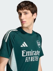 adidas Green Arsenal Tiro 25 Competition Training Jersey - Image 3 of 5