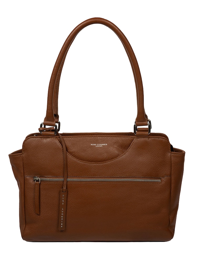حقيبة يد جلد موديل Mooki من Pure Luxuries London - صورة 1 من 4