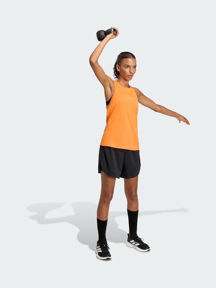 adidas Black Pacer Workout Waffle Shorts - Image 1 of 5 adidas Black Pacer Workout Waffle Shorts - Image 1 of 5