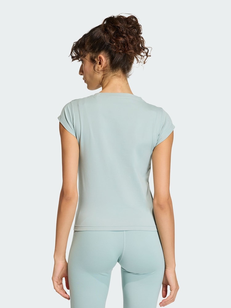 adidas Green Hyperglam Baby T-Shirt - Image 2 of 5 adidas Green Hyperglam Baby T-Shirt - Image 2 of 5