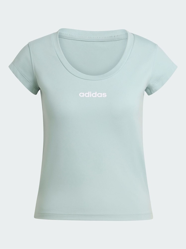 adidas Green Hyperglam Baby T-Shirt - Image 5 of 5 adidas Green Hyperglam Baby T-Shirt - Image 5 of 5