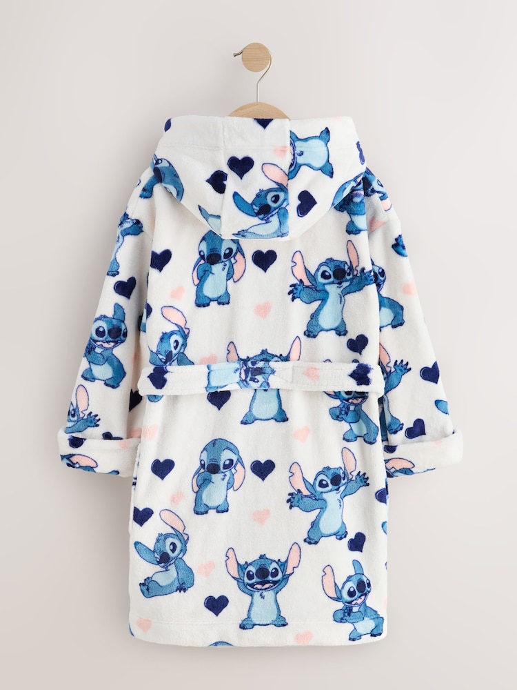 藍色 - Lilo and Stitch Fleece Dressing Gown (5-16yrs) - 圖片 2，共 4