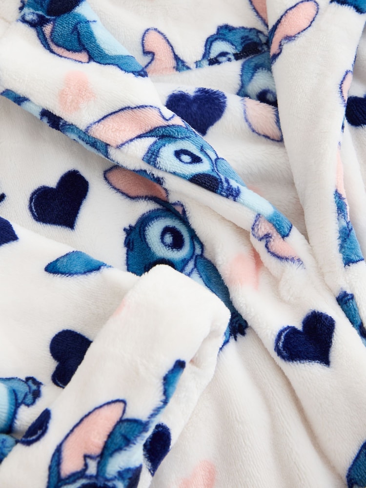 藍色 - Lilo and Stitch Fleece Dressing Gown (5-16yrs) - 圖片 4，共 4