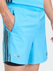 adidas Blue Tech Essentials Workout 2In1 Shorts - Image 1 of 5