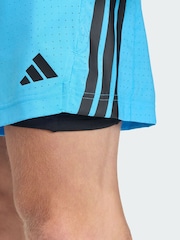 adidas Blue Tech Essentials Workout 2In1 Shorts - Image 4 of 5