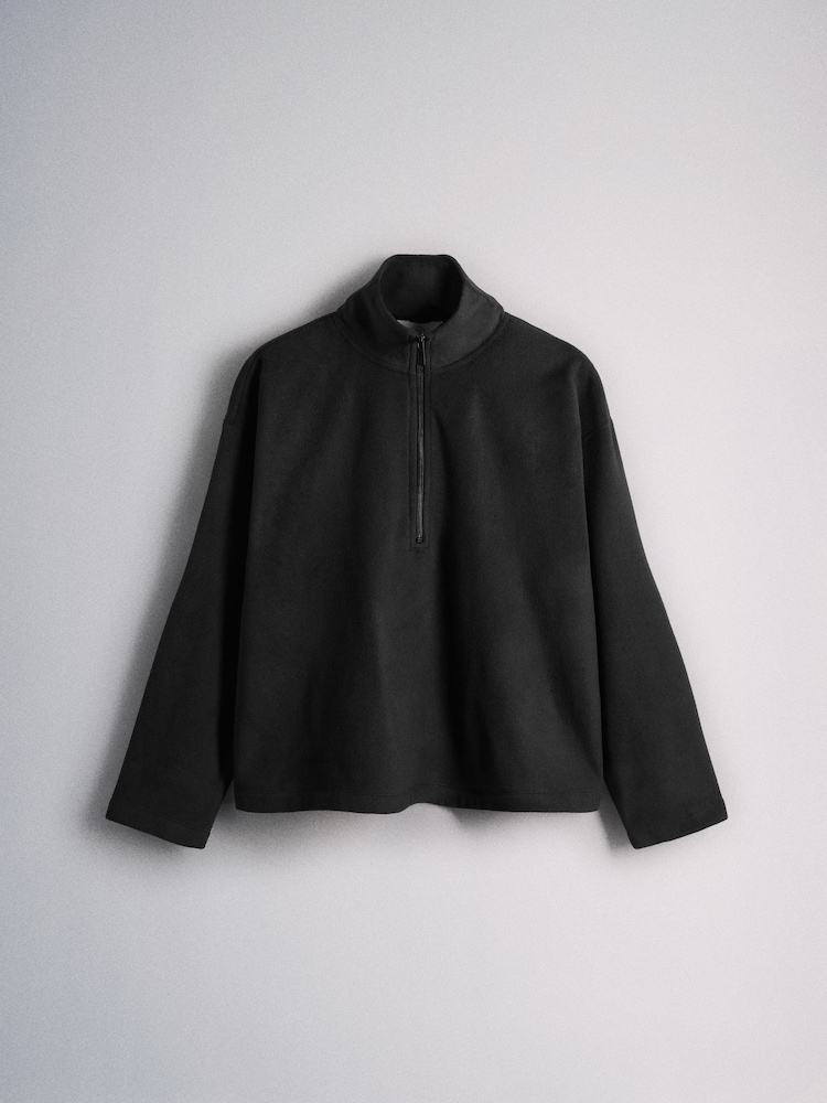 Black/Stone/Cream - The Set 3 Pack Quarter Zip Micro Fleeces - Imaginea 2 din 6