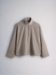 Black/Stone/Cream - The Set 3 Pack Quarter Zip Micro Fleeces - Imaginea 3 din 6
