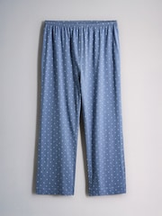 Blue/Light Taupe/Blue Star Print - The Set 3 Ұзын жеңді мақта пижамалары - 9суретінің 5 суреті