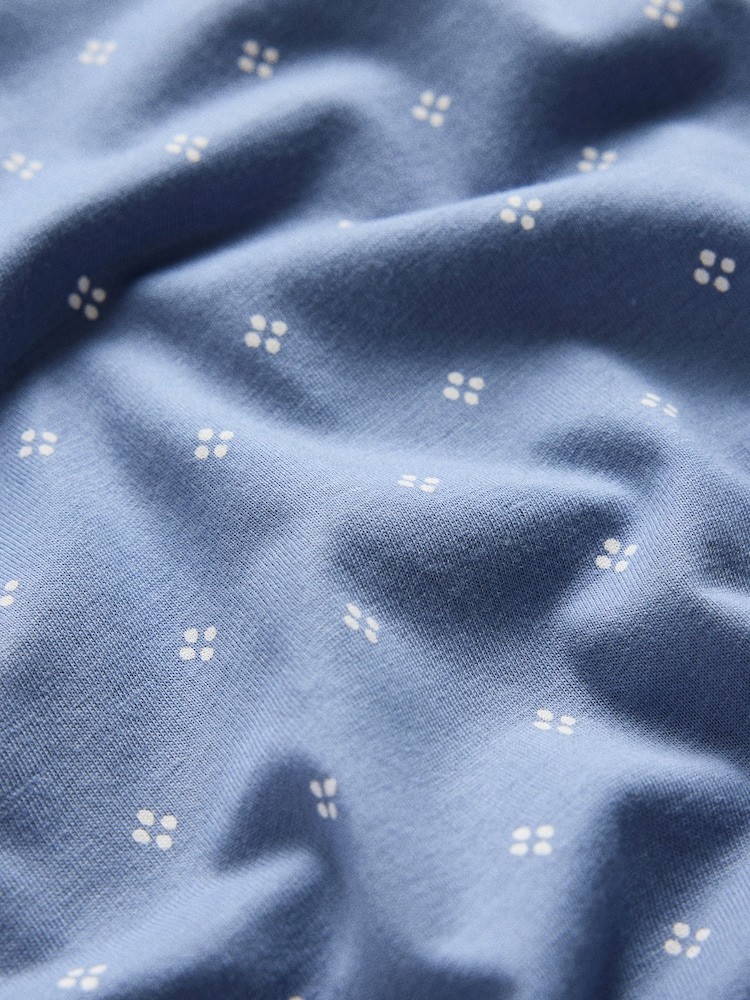 Blue/Light Taupe/Blue Star Print - The Set 3 Ұзын жеңді мақта пижамалары - 9суретінің 9 суреті Blue/Light Taupe/Blue Star Print - The Set 3 Ұзын жеңді мақта пижамалары - 9суретінің 9 суреті