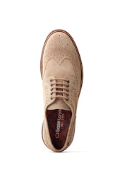 Base London Brown Hatfield Brogue Shoes - Image 5 of 6