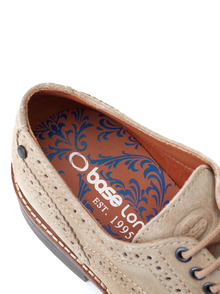 Base London Brown Hatfield Brogue Shoes - Image 6 of 6