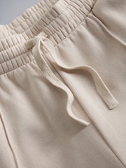 The Set 3 Pack Pintuck Sweat Joggers Brown/Cream/Chocolate - Image 5 of 6