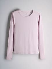 The Set 4 Pack Slinky Rib Long Sleeve Slim Fit T-Shirts - Bild 3 von 7