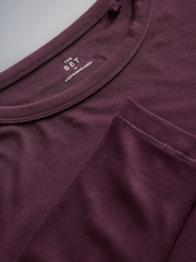 The Set 4 Pack Slinky Rib Long Sleeve Slim Fit T-Shirts - Bild 6 von 7