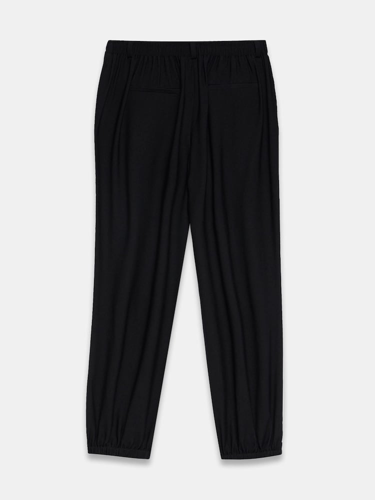 Mint Velvet Black Soft Balloon Trousers - Image 8 of 8