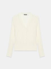 Mint Velvet White Open Knit Cardigan - Image 7 of 8