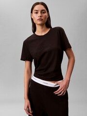 Calvin Klein Black Lounge T-Shirt - Image 1 of 2