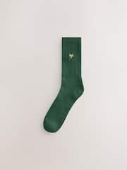 Logo rouge vif/bleu - Lot de 4 chaussettes de sport rembourrées - Image 5 de 8