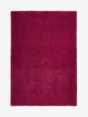 Burgundy Red Premium Cosy Twist Rug - Image 1 of 1