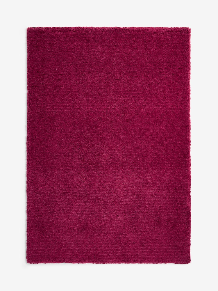 Burgundy Red Premium Cosy Twist Rug - Image 1 of 1