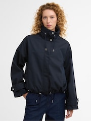 Barbour® Blue Bronwyn Showerproof Jacket - Image 1 of 8