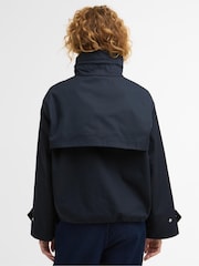 Barbour® Blue Bronwyn Showerproof Jacket - Image 3 of 8