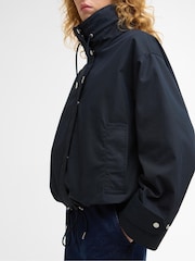 Barbour® Blue Bronwyn Showerproof Jacket - Image 5 of 8