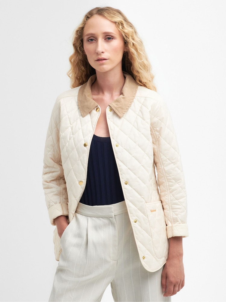 Barbour Natural Annandale Quilted Jacket - Image 1 of 7 Barbour Natural Annandale Quilted Jacket - Image 1 of 7