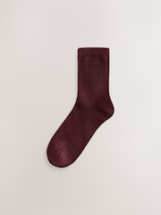 Berry Stripe/Cream - מארז 3 זוגות גרבי קרסול מתערובת צמר תרמיים - תמונה 3 מתוך 6