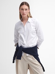 Barbour White Derwent Shirt - Image 3 of 10