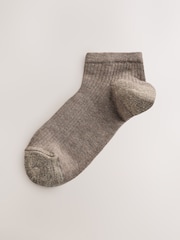 Neutraali - Metallic Heel & Toe Detail Trainer Socks 4 Pack - Kuva 5 / 7