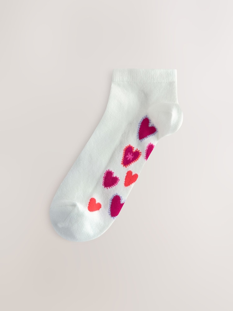 Bright Conversational Trainer Socks 5 Pack - Image 2 of 8