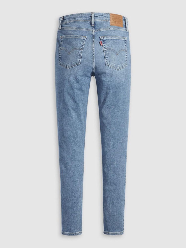 Levi's® Light Blue 721-High-Rise-Skinny Jeans - Image 10 of 10