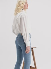 Levi's® Light Blue 721-High-Rise-Skinny Jeans - Image 2 of 10