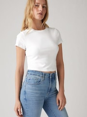 Levi's® Light Blue 721-High-Rise-Skinny Jeans - Image 7 of 10