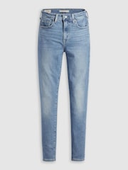 Levi's® Light Blue 721-High-Rise-Skinny Jeans - Image 9 of 10