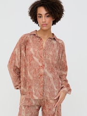 Raffya Orange Ginger Button Down Shirt - Image 1 of 4